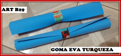 ART B29 GOMA EVA TURQUEZA