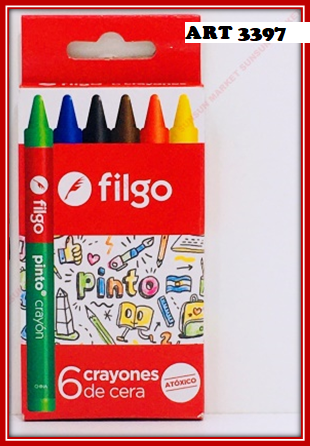 ART 3397 CRAYONES FILGO X6