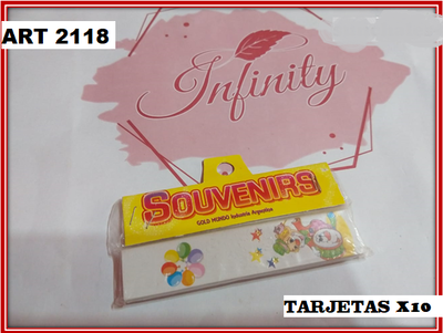 ART 2118 TARJETA SOUVENIRS