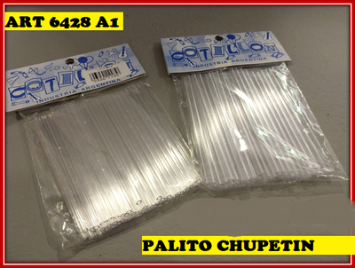 ART 6428 PALITOS CHUPETIN/ PALETA X1