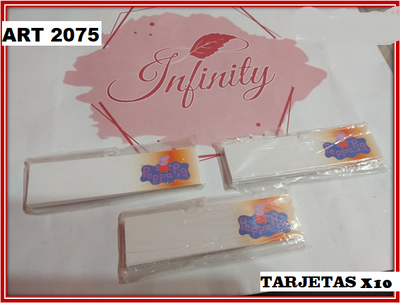 ART 2075 TARJETA SOUVENIRS