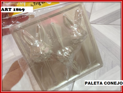 ART 1869 MOLDE PALETA CONEJO
