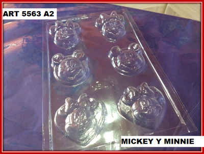 ART 5563 MOLDE MICKEY Y MINNIE