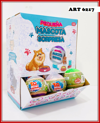 ART 6217 MASCOTA SORPRESA