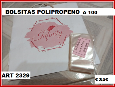 ART 2329  BOLSAS X 1 (5 X 25)