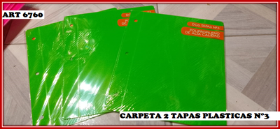 ART 6760 CARPETA N°3