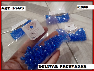 ART 3503 PERLAS FACETADAS X100