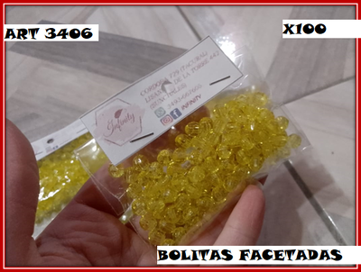 ART 3406 PERLAS FACETADAS X100