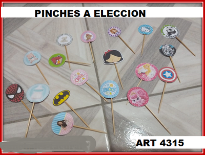 ART 4315 PINCHES PERSONAJES A ELECCION