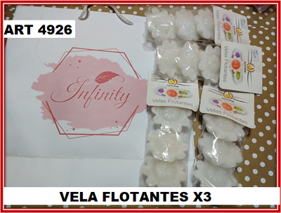 ART 4926 VELA FLOTANTE X3