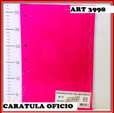 ART 3998 CATRATULAS OFICIO