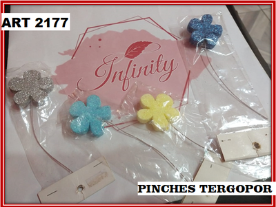 ART 2177 PINCHE TERGOPOR FLOR