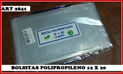 ART 2841 BOLSA X1 (12 X 20)