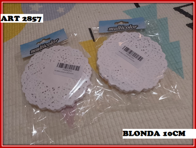 ART 2857 BLONDA X1 (10CM)