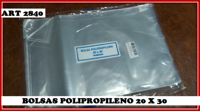 ART 2840 BOLSAS X1 (20 X 30)