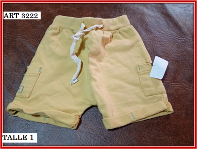 ART 3222 BERMUDA BEBE TALLE 1
