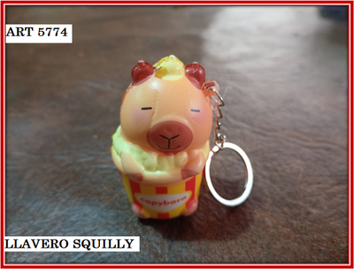 ART 5774 LLAVERO SQUILLY CAPIBARA