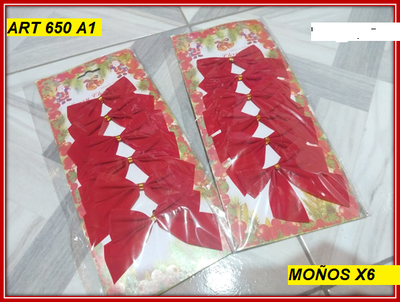 ART 650 MOÑOS GAMUZADOS X6