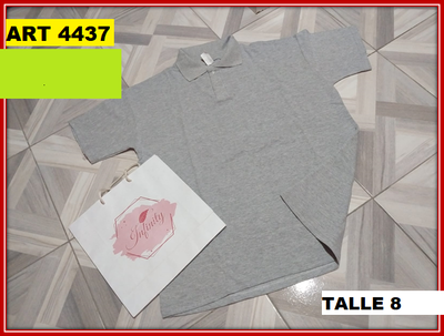 ART 4437 CHOMBA ESPECIAL TALLE 8