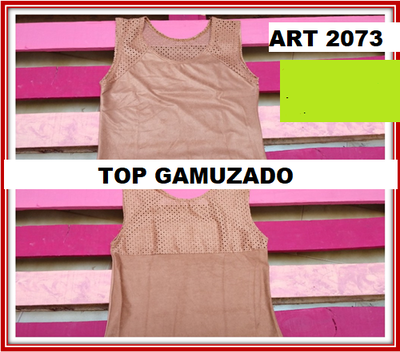 ART 2073 TOP GAMUZADO