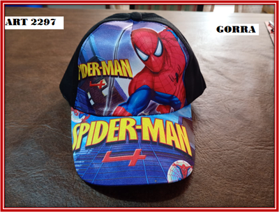 ART 2297 GORRA SPIDERMAN