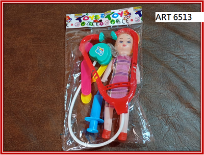 ART 6513 MUÑECA CON ACCESORIOS DOCTOR