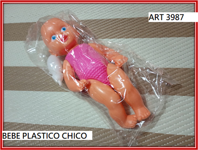 ART 3987 BEBE PLASTICO CHICO