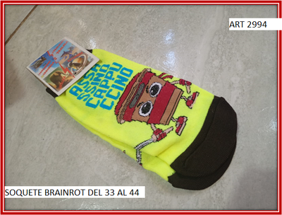 ART 2994 SOQUETE BRAINROT 33 AL 44