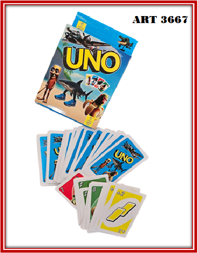 ART 3667 CARTAS UNO BRAINROT