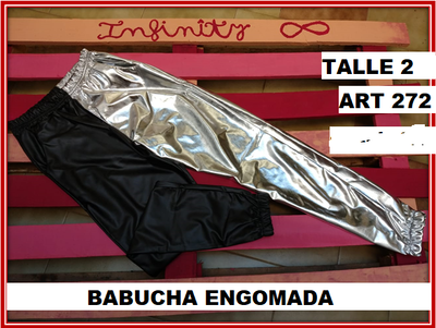 ART 272 BABUCHA ENGOMADA TALLE 2