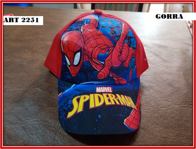 ART 2251 GORRA SPIDERMAN
