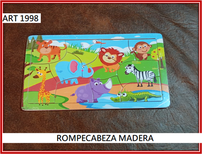 ART 1998 ROMPECABEZA MADERA