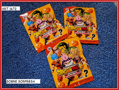 ART 1672 SOBRE SORPRESA DRAGON BALLZ