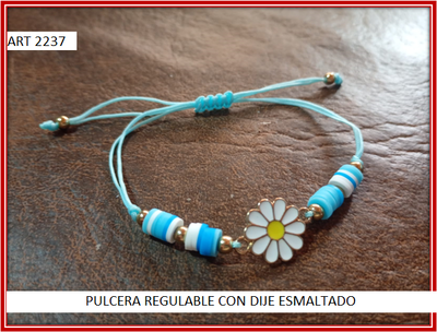 ART 2237 PULCERA REGULABLE CON DIJE ESMALTADO