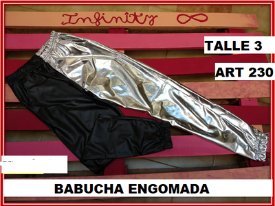 ART 230 BABUCHA ENGOMADA TALLE 3