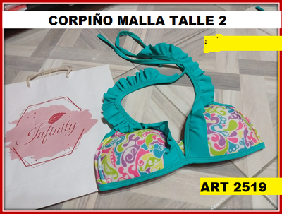 ART 2519 CORPIÑO BIKINI TALLE 2