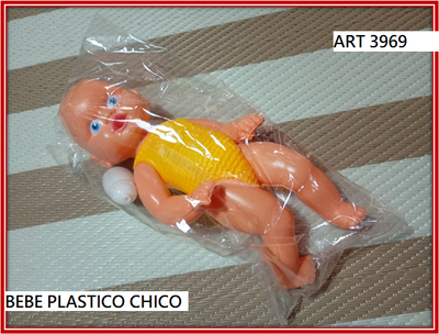 ART 3969 BEBE PLASTICO CHICO