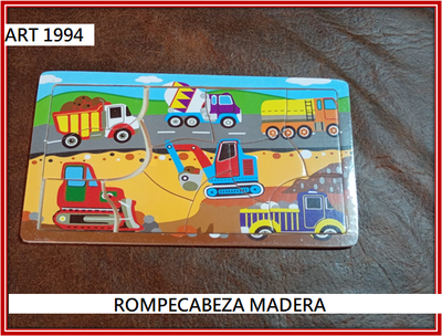 ART 1994 ROMPECABEZA DE MADERA