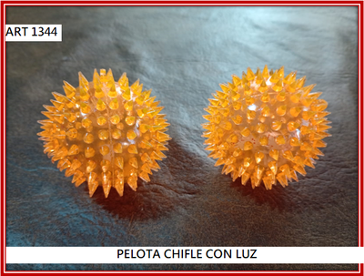 ART 1344 PELOTA CHIFLE CON LUZ