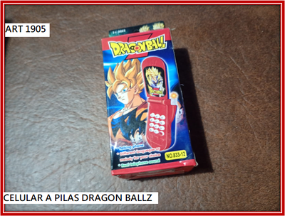 ART 1905 TELEFONO A PILAS DRAGON BALLZ