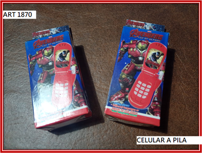 ART 1870 CELULAR A PILAS AVENGER