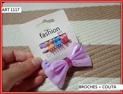 ART 1117 BROCHES + COLITA