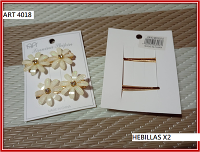 ART 4018 HEBILLAS X2