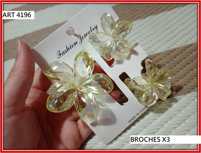 ART 4196 SET BROCHES