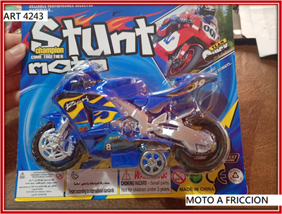 ART 4243 MOTO A FRICCION