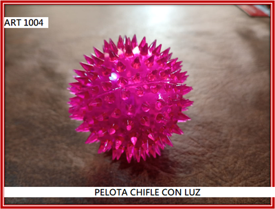 ART 1004 PELOTA CHIFLE CON LUZ