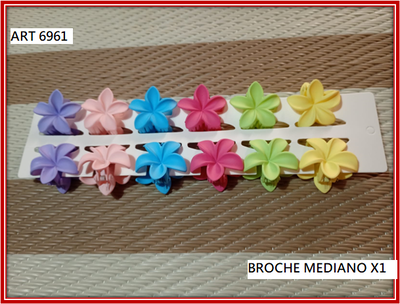 ART 6961 BROCHES MEDIANOS X1