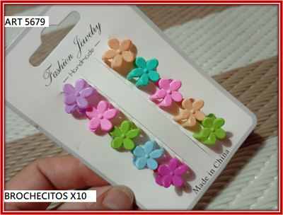 ART 5679 BROCHECITOS X10