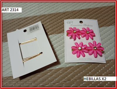 ART 2314 HEBILLAS X2