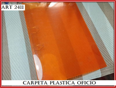 ART 2411 CARPETA PLASTICA OFICIO 